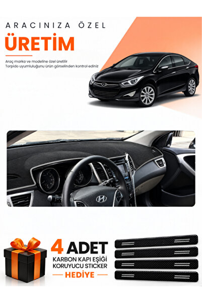 e-biz Hyundai̇ İ40 (2011-2017) Compatible Torpedo Protection Cover Auto Cover...