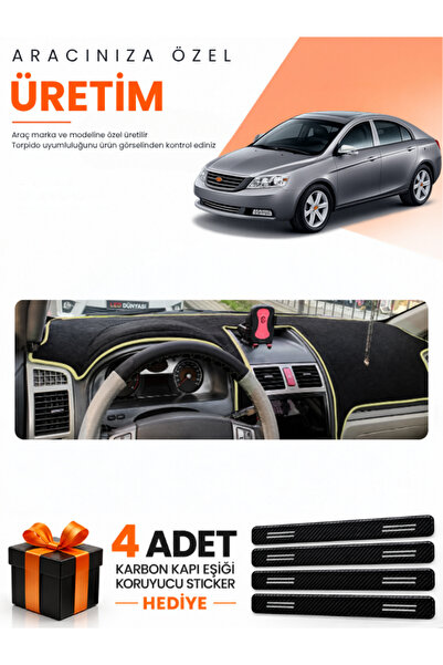e-biz Geely Emgrand Ec7 (2009-2014) Compatible Dashboard Protection Cover Aut...