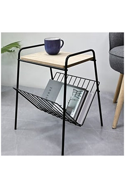 OEM Metal Side Table with Stand 36x29x46cm
