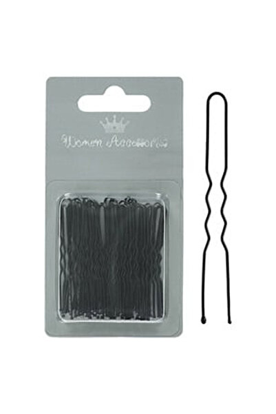 OEM Agrafe pentru Par Negre/Maro 4.5cm - 40-50buc