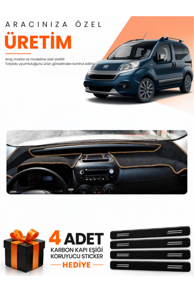 e-biz Fi̇at Fi̇ori̇no (2007-2026) Compatible Torpedo Protection Cover Auto Co...