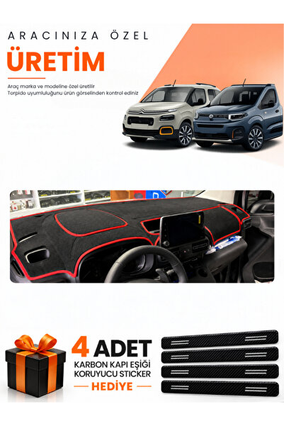 e-biz Citroen Berlingo K9 (2018-2026) Compatible Dashboard Protection Cover A...
