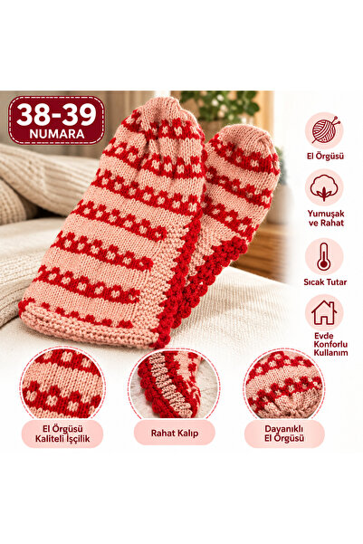EVREN CO Hand Knitted Booties 38-39