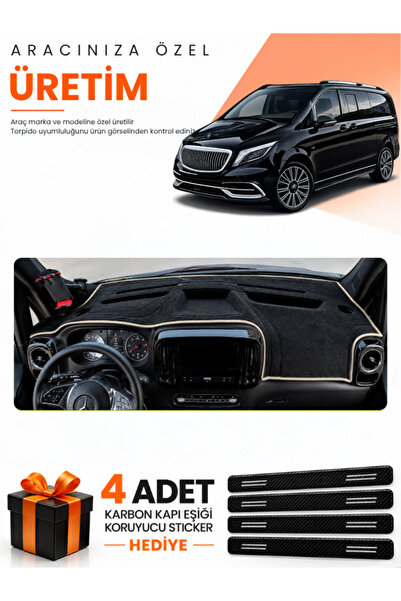 e-biz Mercedes Vi̇to W114 Tourer (2025-Onwards) Compatible Torpedo Protection...