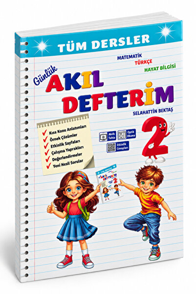 Çalışkan Arı Yayınları 2.SINIF TÜM DERSLER GÜNLÜK AKIL DEFTERİM (Güncel Müfre...