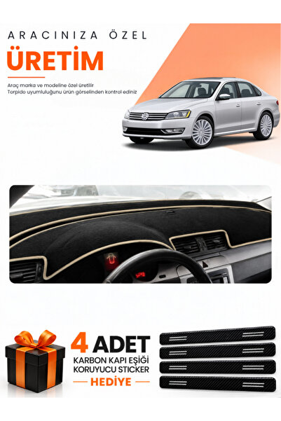 e-biz Volkswagen Passat B7 (2010-2015) Compatible Dashboard Protection Cover ...