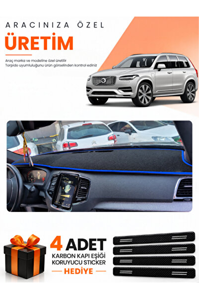 e-biz Volvo Xc-90 (2015-2024) Compatible Dashboard Protection Cover Auto Cove...
