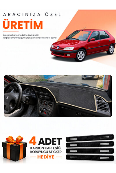 e-biz Peugeot 306 (1993-2002) Compatible Dashboard Protection Cover Auto Cove...