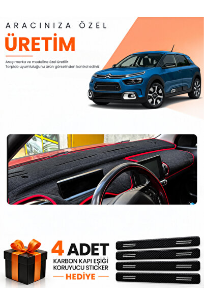 e-biz Citroen Cactus (2018-2020) Compatible Dashboard Protection Cover Auto C...