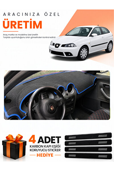 e-biz Seat Ibiza (2001-2008) Compatible Dashboard Protection Cover Auto Cover...