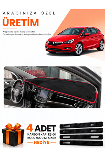 e-biz Opel Astra K (2015-2021) Compatible Dashboard Protection Cover Auto Cov...
