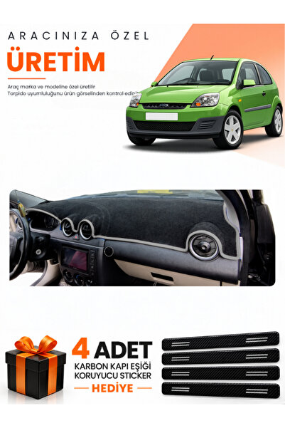 e-biz Ford Fi̇esta Type 2 (2003-2010) Compatible Torpedo Protection Cover Aut...