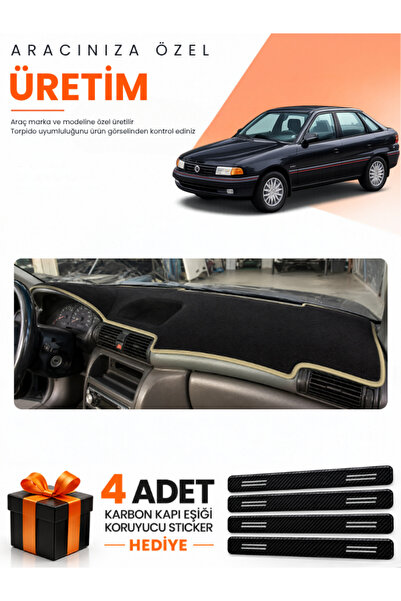 e-biz Opel Astra F Airbag Compatible (1991-1998) Compatible Dashboard Protect...