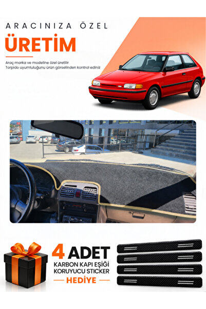 e-biz Mazda 323 Hatchback Bg Kasa (1991-1995) Compatible Torpedo Protection C...