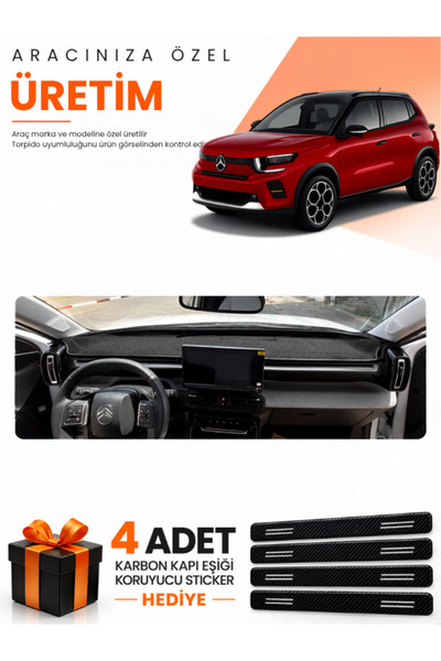 e-biz غطاء حماية توربيدو متوافق مع سيتروين C3 AIRCROSS (2017-2021) - أسود - C...