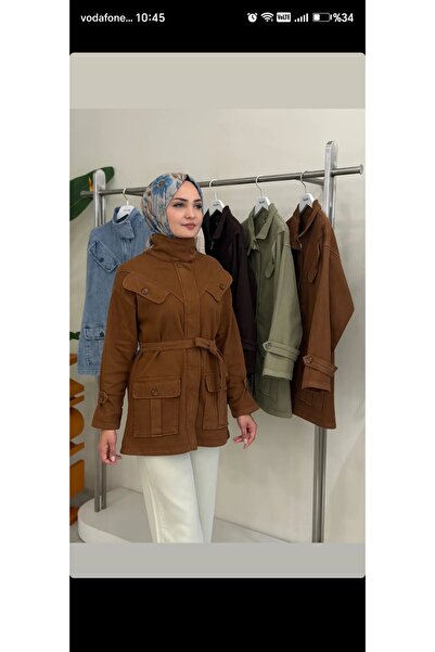 Taba Denim Ceket