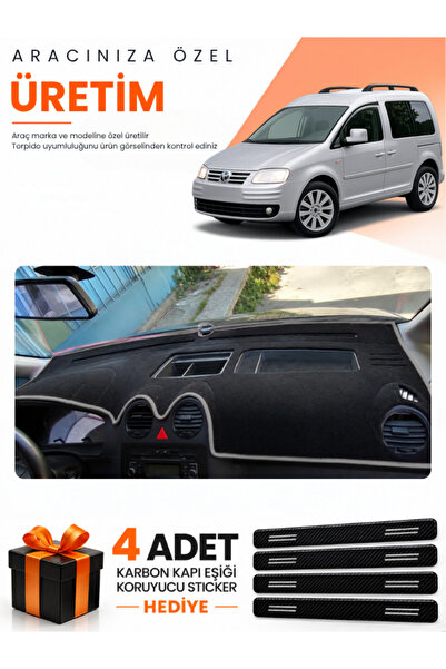 e-biz Volkswagen Caddy (2004-2010) Compatible Dashboard Protection Cover Auto...