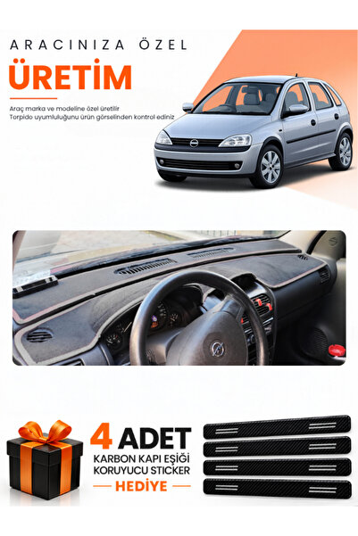 e-biz Opel Corsa C (2001-2011) Compatible Dashboard Protection Cover Auto Cov...