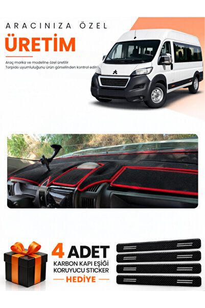 e-biz Peugeot Boxer (2017-2021) Compatible Dashboard Protection Cover Auto Co...