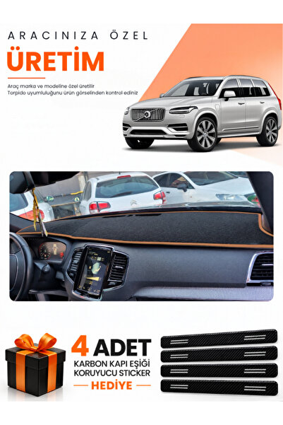 e-biz Volvo Xc-90 (2015-2024) Compatible Dashboard Protection Cover Auto Cove...
