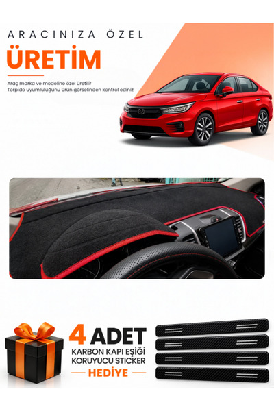 e-biz Honda City (2020-2024) Compatible Dashboard Protection Cover Auto Cover...