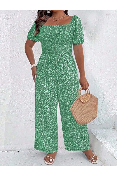 Sheya Long overalls, green