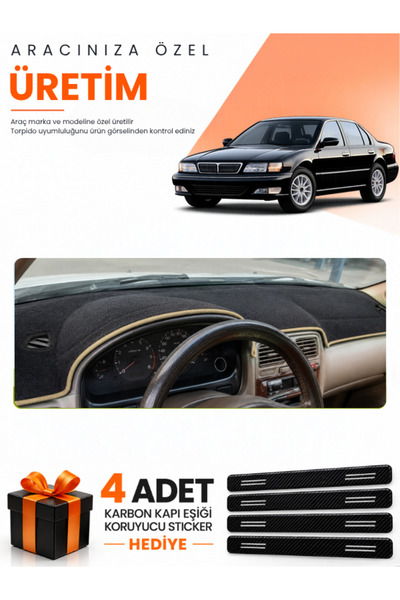 e-biz Infiniti İ30 (1995-2000) Compatible Torpedo Protection Cover Auto Cover...