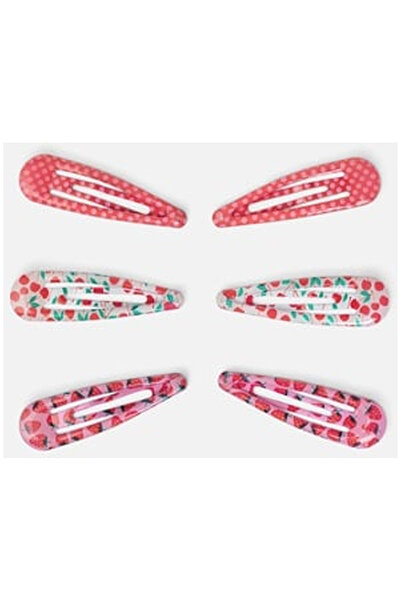 OEM Clame de Par Fructe Colorate pentru Copii 5cm - 6buc