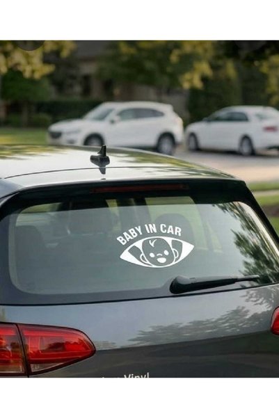 Smart Garage Baby in Car Arabada Bebek Var oto sticker