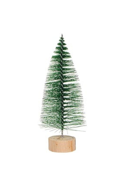OEM Brad Decorativ de Craciun Verde Nins 14cm