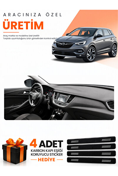 e-biz Opel Grandland X (2017-2020) Compatible Dashboard Protection Cover Auto...