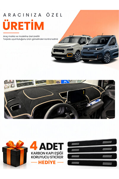 e-biz Citroen Berlingo K9 (2018-2026) Compatible Dashboard Protection Cover A...