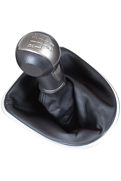 M MODECAR Seat Leon II 2005- NEGRU-BEJ nucă schimbător de viteze + manșon cu ...