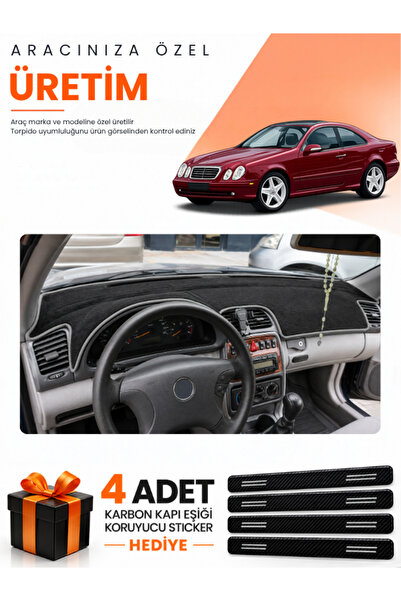 e-biz Mercedes W208-C208 Clk (1997-2002) Compatible Glove Box Protection Cove...