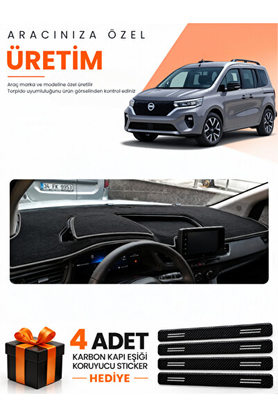 e-biz Nissan Townstar (2025 and Later) Compatible Torpedo Protection Cover Au...
