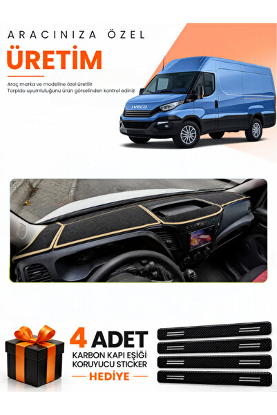 e-biz Iveco Daily (2015-2021) Compatible Dashboard Protection Cover Auto Cove...