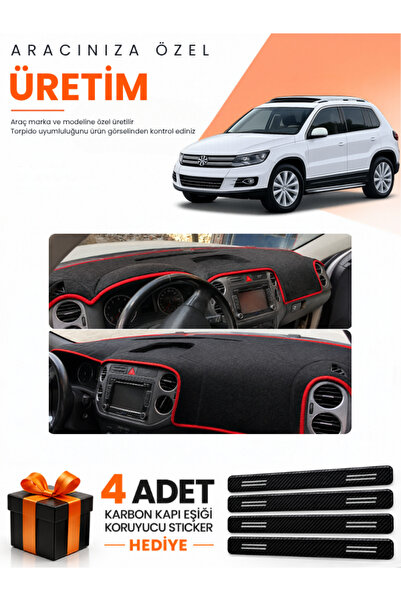 e-biz Volkswagen Tiguan (2007-2015) Compatible Dashboard Protection Cover Aut...