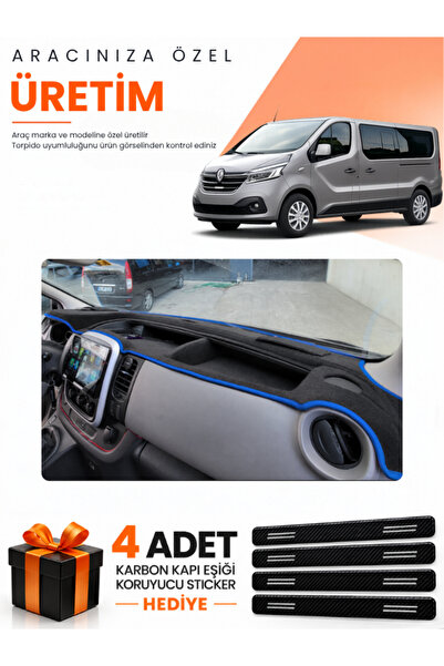 e-biz Renault Trafic Coverless (2015-2022) Compatible Dashboard Protection Co...