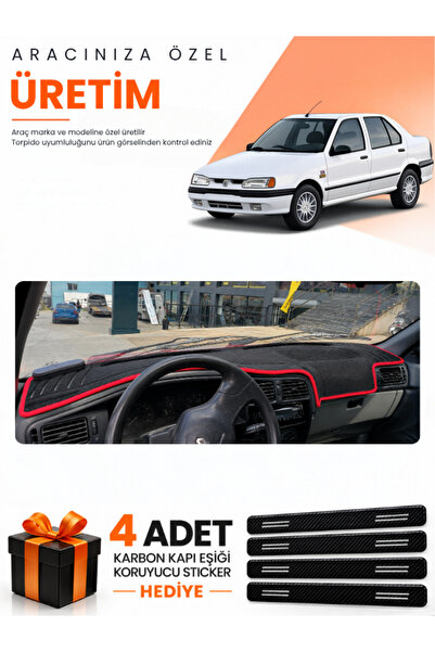 e-biz Renault 19 Europa (1996-2003) Compatible Torpedo Protection Cover Auto ...