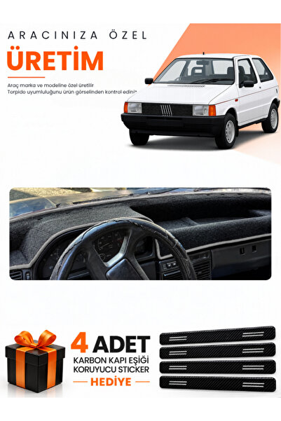 e-biz Fiat Uno 60,70 (1983-1995) Compatible Dashboard Protection Cover Auto C...