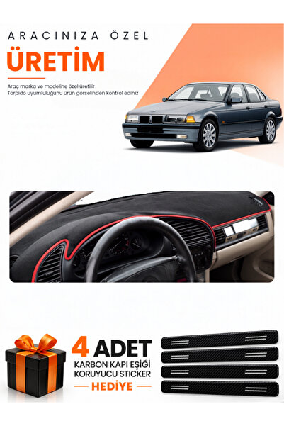 e-biz Bmw E36 (1990-2000) Compatible Dashboard Protection Cover Auto Cover - ...