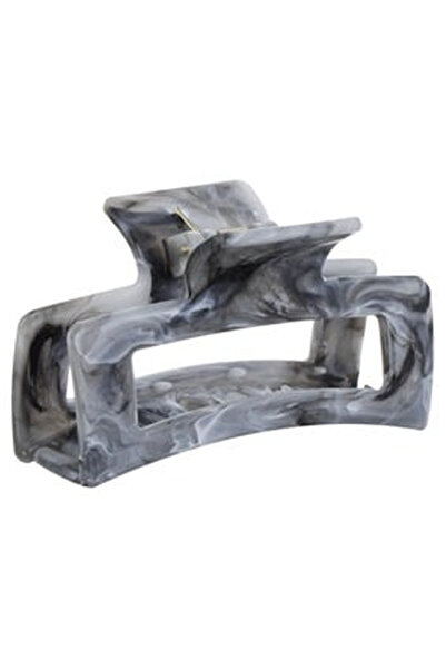 OEM Clama Par Gri Marble Dreptunghiulara pentru Femei 8cm