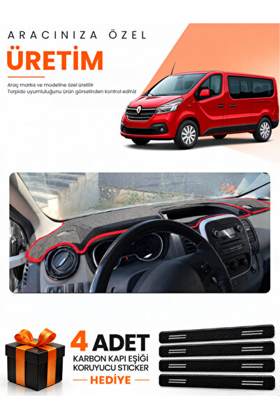 e-biz Renault Trafic Covered (2015-2022) Compatible Glove Box Protection Cove...