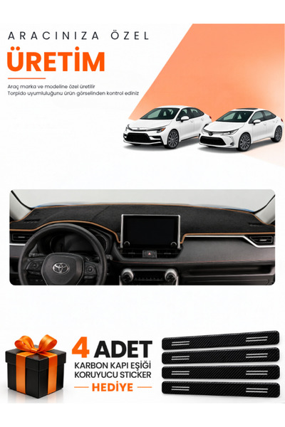 e-biz Toyota Corolla E210 with Roof Rack (2018-2026) Compatible Dashboard Pro...