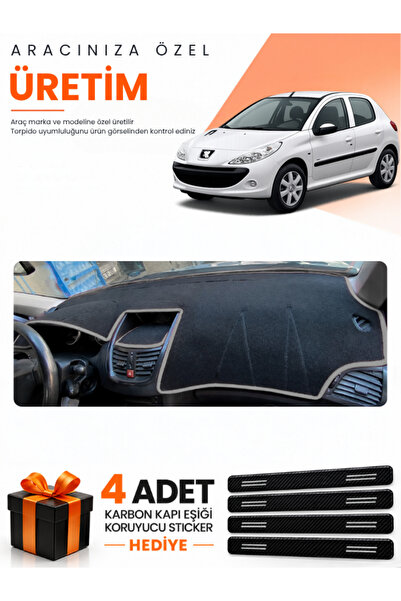 e-biz Peugeot 206+ (2009-2013) Compatible Dashboard Protection Cover Auto Cov...
