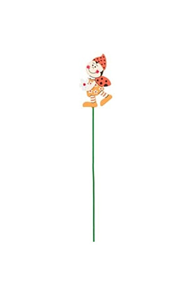 OEM Stick Decorativ pentru Ghiveci Buburuza din Lemn 28cm