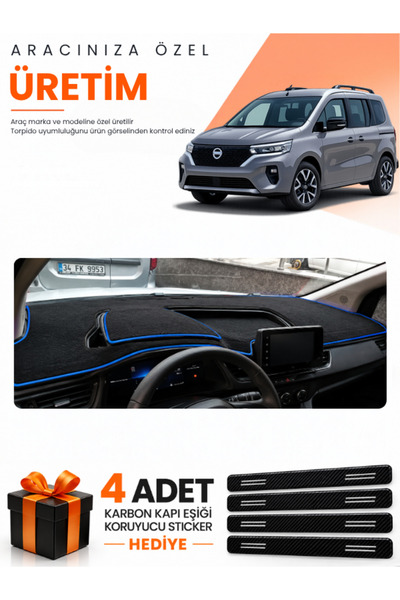 e-biz Nissan Townstar (2025 and Later) Compatible Torpedo Protection Cover Au...