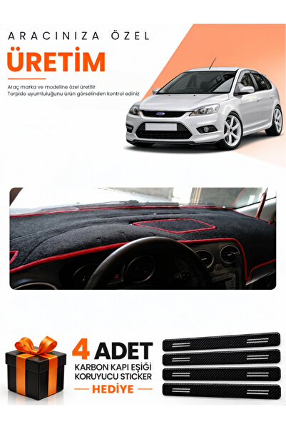 e-biz Ford Focus 2.5 Hatchback Kpk (2008-2011) Compatible Dashboard Protectio...