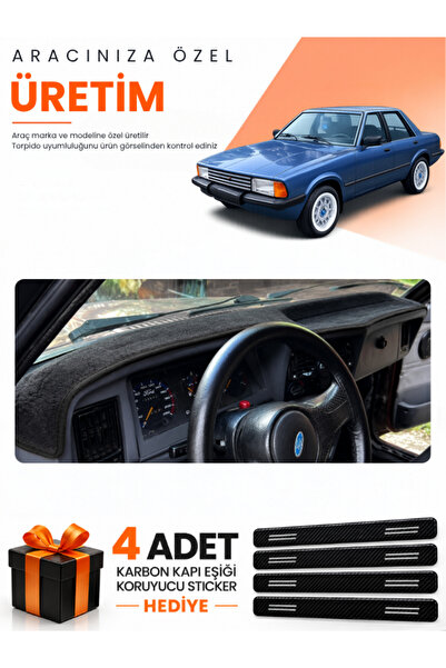 e-biz Ford Taunus (1985-1994) Compatible Dashboard Protection Cover Auto Cove...