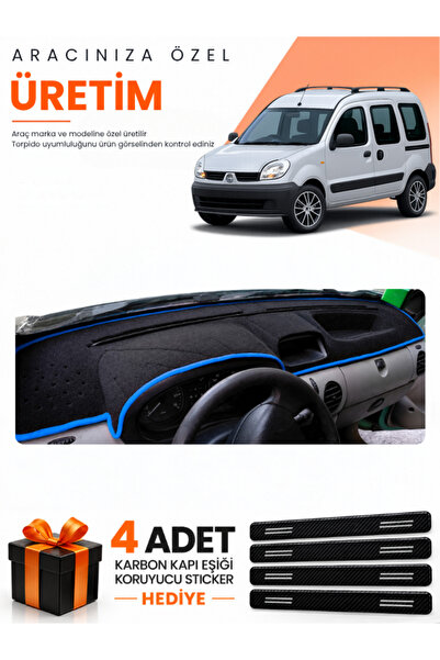 e-biz Renault Kangoo 2 Without Airbags (2004-2008) Compatible Torpedo Protect...